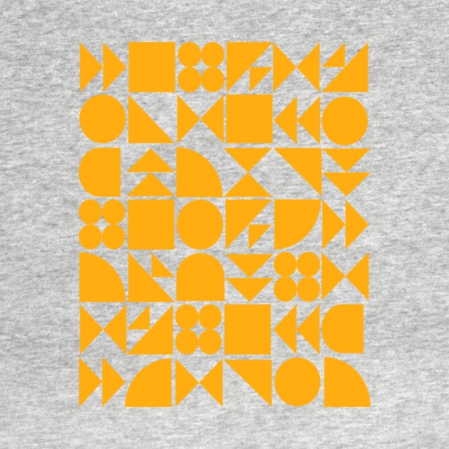 Geometric Puzzle in Yellow by ApricotBirch
